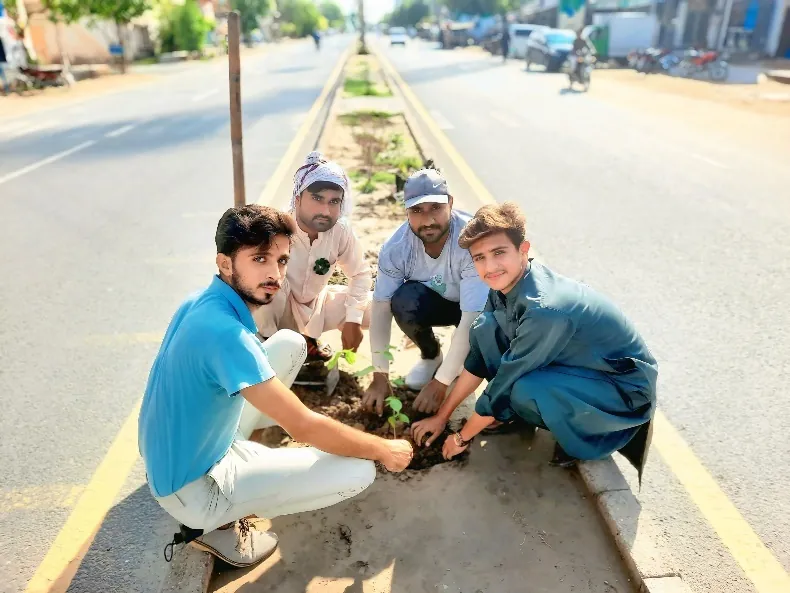 Eco-Mars tree planting activity