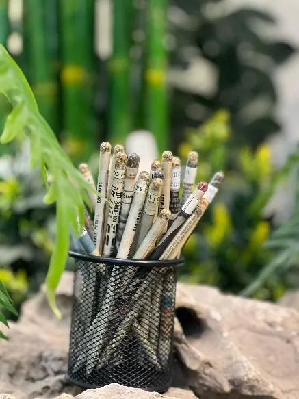 Eco-Mars recycled paper pencils
